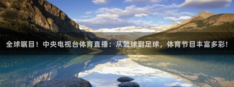 龙门直播nba：全球瞩目！中央电视台体育直播：从篮球到足球，体育节目丰富多彩!